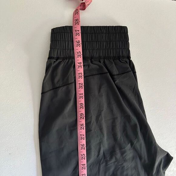 Lululemon Black Joggers Women’s Size 10 High Rise Stretch Rulu Pants - Picture 6 of 7